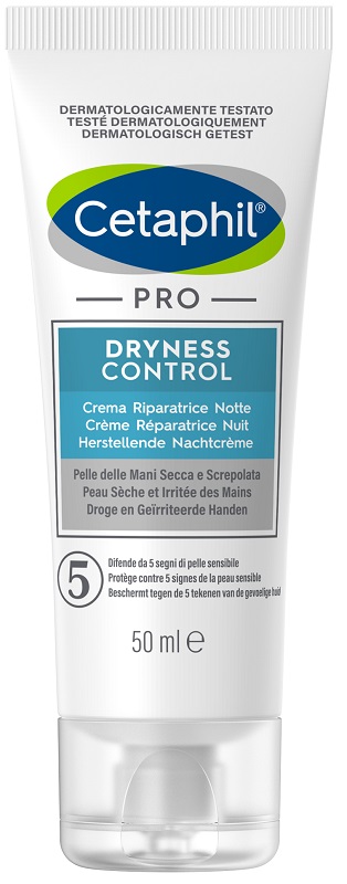 CETAPHIL PRO DRYNESS CONTROL CREMA MANI RIPARATRICE NOTTE 50 ML - Farmacia Nuova Dr.ssa Gabriella Catellani