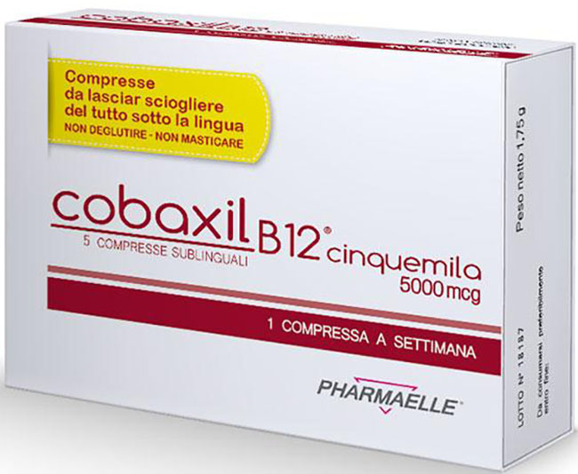 COBAXIL B12 5000MCG 5 COMPRESSE SUBLINGUALI - Farmacia Nuova Dr.ssa Gabriella Catellani