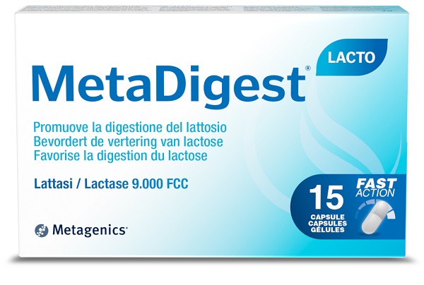 METADIGEST LACTO 15 CAPSULE - Farmacia Nuova Dr.ssa Gabriella Catellani