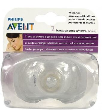 AVENT PARACAPEZZOLI FARFALLA MEDIUM 2 PEZZI CON CUSTODIA TRASPORTO - Farmacia Nuova Dr.ssa Gabriella Catellani