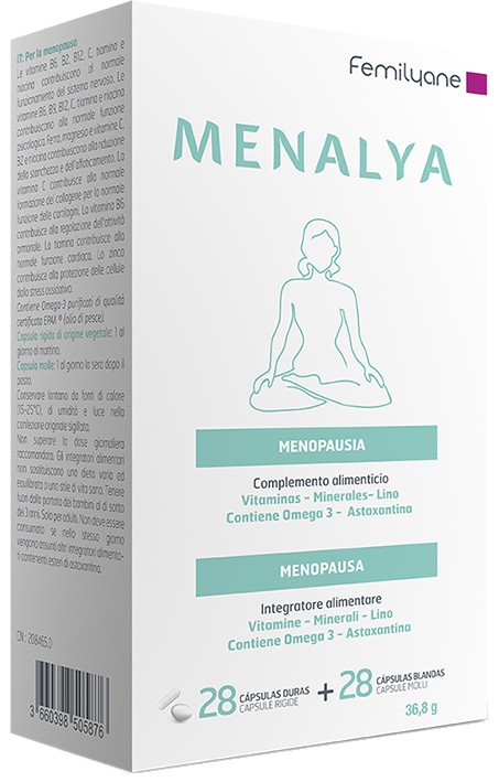 MENALYA 28 CAPSULE RIGIDE + 28 CAPSULE MOLLI - Farmacia Nuova Dr.ssa Gabriella Catellani