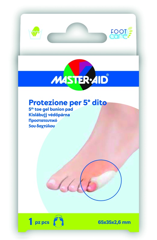 PROTEZIONE IN GEL MASTER-AID FOOTCARE 5 DITO 1 PEZZO C15 - Farmacia Nuova Dr.ssa Gabriella Catellani