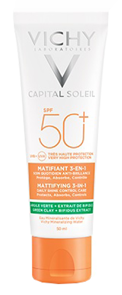 CAPITAL SOLEIL ANTI ACNE PURIFICANTE SPF 50+ 50 ML - Farmacia Nuova Dr.ssa Gabriella Catellani