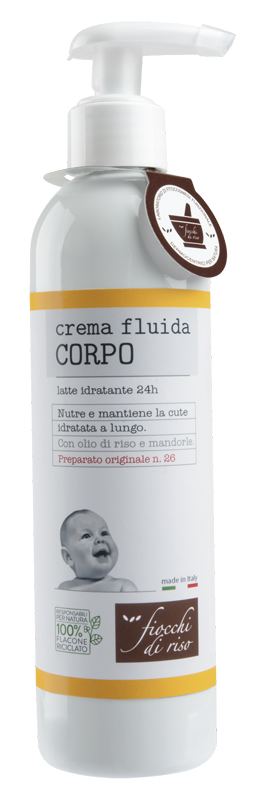 FIOCCHI DI RISO CREMA FLUIDA CORPO IDRATANTE 240 ML - Farmacia Nuova Dr.ssa Gabriella Catellani