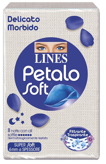 LINES PETALO SOFT NOTTE 8 PEZZI - Farmacia Nuova Dr.ssa Gabriella Catellani