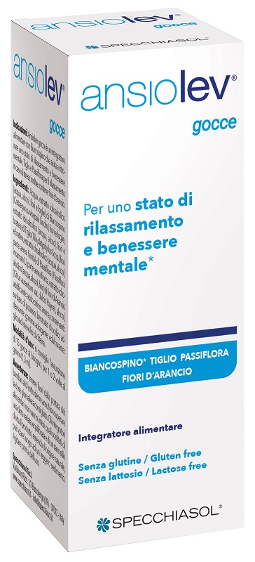 ANSIOLEV GOCCE 20 ML - Farmacia Nuova Dr.ssa Gabriella Catellani