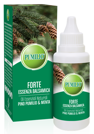 PUMILIO FORTE ESSENZA BALSAMICA OLI ESSENZIALI NATURALI PINO PUMILIO & MENTA 40 ML - Farmacia Nuova Dr.ssa Gabriella Catellani