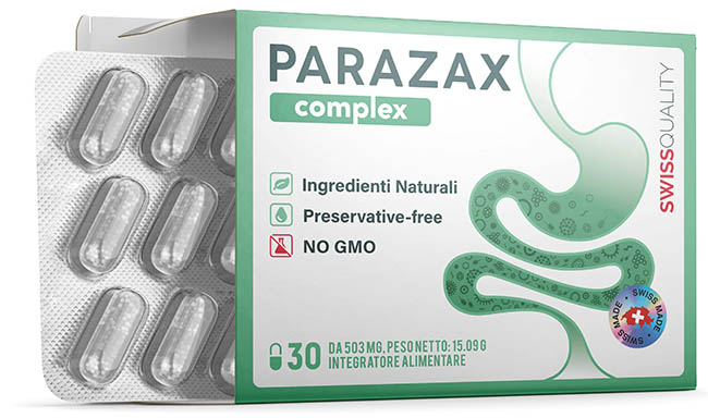 PARAZAX COMPLEX 30 CAPSULE - Farmacia Nuova Dr.ssa Gabriella Catellani