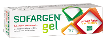 MEDICAZIONE IN GEL SOFARGEN TUBO 25 G - Farmacia Nuova Dr.ssa Gabriella Catellani