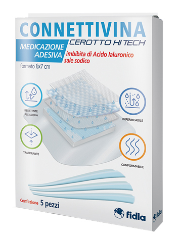 CEROTTO CONNETTIVINA HITECH 6 X 7 CM 5 PEZZI - Farmacia Nuova Dr.ssa Gabriella Catellani