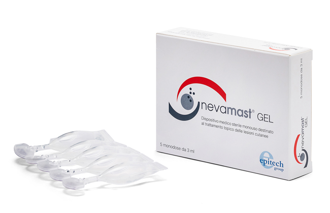 NEVAMAST GEL TRATTAMENTO TOPICO DELLE LESIONI CUTANEE 5 MONODOSE 3 ML - Farmacia Nuova Dr.ssa Gabriella Catellani