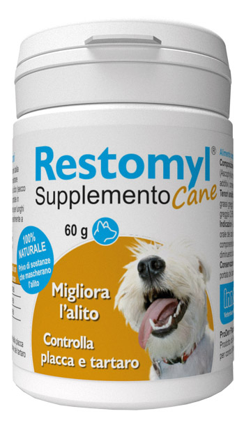 RESTOMYL SUPPLEMENTO CANE FLACONCINO 60 G - Farmacia Nuova Dr.ssa Gabriella Catellani