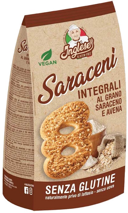 INGLESE BISCOTTI SARACENI ALL'AVENA 300 G - Farmacia Nuova Dr.ssa Gabriella Catellani