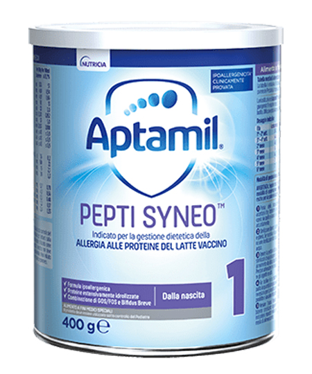 APTAMIL PEPTI SYNEO 1 400 G - Farmacia Nuova Dr.ssa Gabriella Catellani
