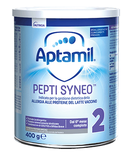 APTAMIL PEPTI SYNEO 2 400 G - Farmacia Nuova Dr.ssa Gabriella Catellani