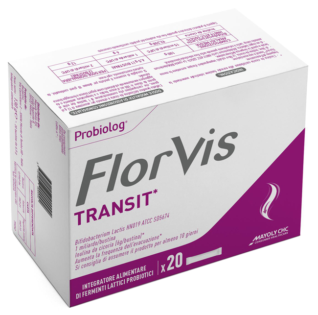 FLORVIS TRANSIT SOSPENSIONE ORALE 20 BUSTINE - Farmacia Nuova Dr.ssa Gabriella Catellani