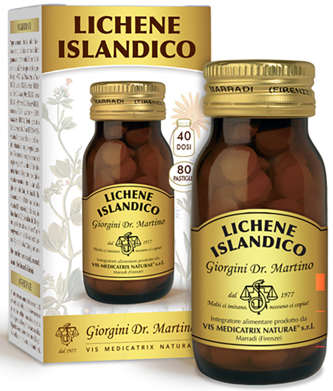 LICHENE ISLANDICO 80 PASTIGLIE - Farmacia Nuova Dr.ssa Gabriella Catellani