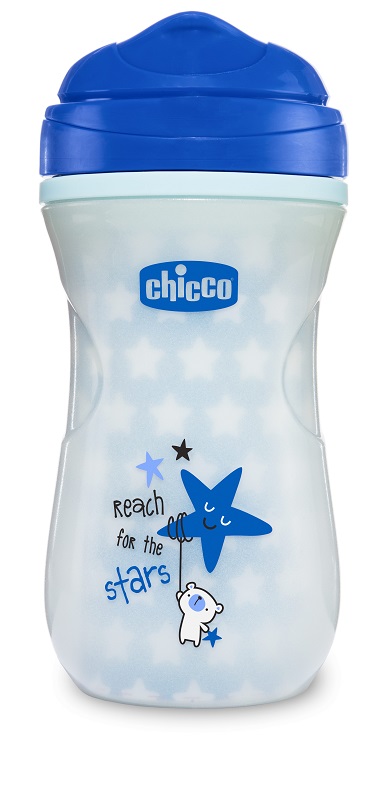 CHICCO TAZZA GLOWING 14M+ AZZURRA - Farmacia Nuova Dr.ssa Gabriella Catellani