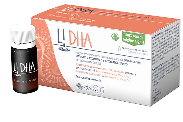 LI DHA 10 FLACONCINI DA 10 ML - Farmacia Nuova Dr.ssa Gabriella Catellani