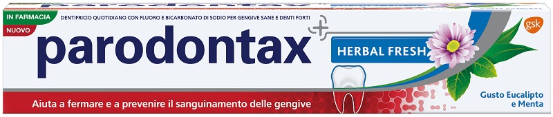 DENTIFRICIO PARODONTAX HERBAL FRESH 75 ML - Farmacia Nuova Dr.ssa Gabriella Catellani