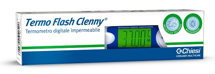 TERMOMETRO CLENNY TERMO FLASH PREDITTIVO 10 SECONDI WATERPROOF - Farmacia Nuova Dr.ssa Gabriella Catellani