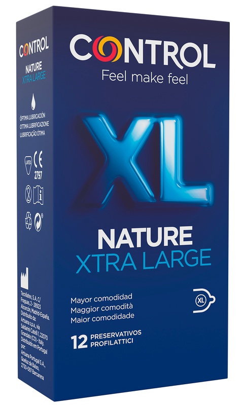 PROFILATTICO CONTROL NATURE 2,0 XL 12 PEZZI - Farmacia Nuova Dr.ssa Gabriella Catellani