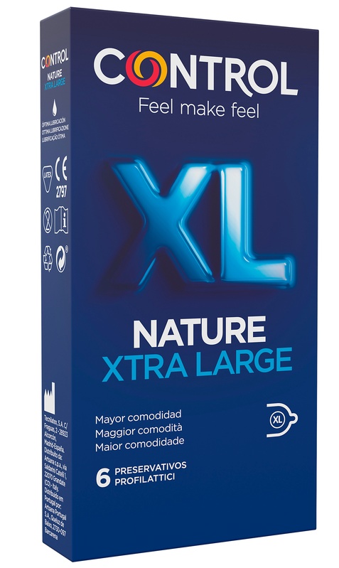PROFILATTICO CONTROL NATURE 2,0 XL 6 PEZZI - Farmacia Nuova Dr.ssa Gabriella Catellani