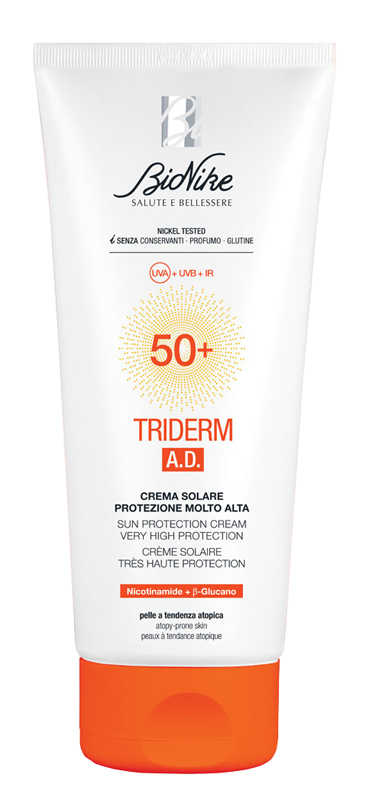 TRIDERM AD CREMA SOLARE SPF50+ 200 ML - Farmacia Nuova Dr.ssa Gabriella Catellani