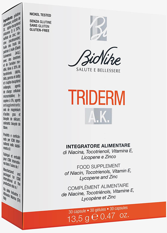 TRIDERM AK 30 CAPSULE - Farmacia Nuova Dr.ssa Gabriella Catellani