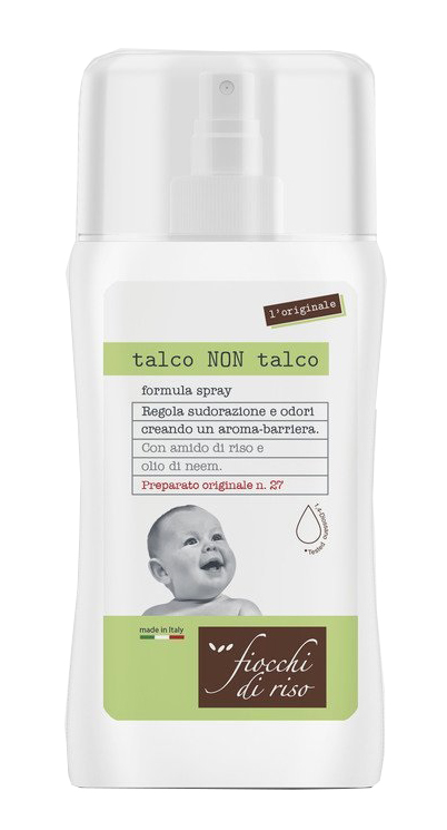 FIOCCHI DI RISO TALCO NON TALCO SPRAY 100 ML - Farmacia Nuova Dr.ssa Gabriella Catellani