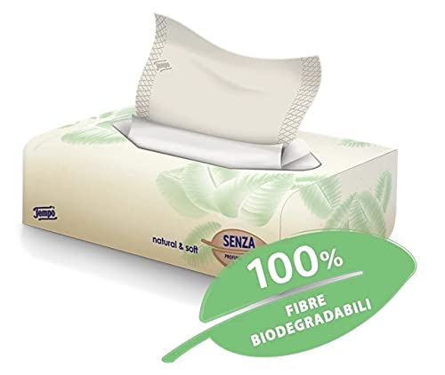 TEMPO BOX FAZZOLETTI NATURAL&SOFT 70 PEZZI - Farmacia Nuova Dr.ssa Gabriella Catellani