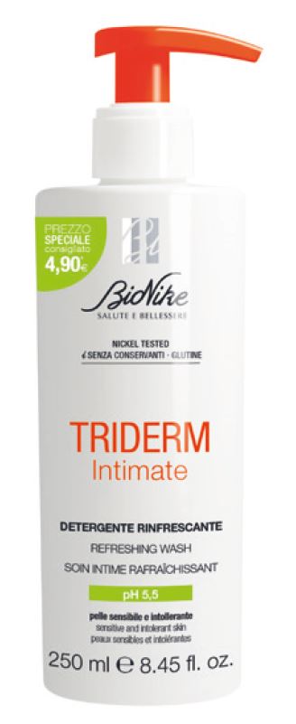 TRIDERM INTIMATE RINFRESCANTE 250 ML - Farmacia Nuova Dr.ssa Gabriella Catellani