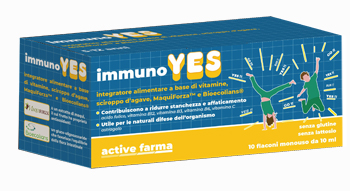 IMMUNOYES 10 FLACONCINI 10 G - Farmacia Nuova Dr.ssa Gabriella Catellani
