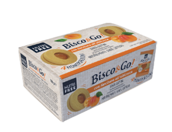 NUTRIFREE BISCO&GO CON FARCITURA ALL'ALBICOCCA 4X40 G - Farmacia Nuova Dr.ssa Gabriella Catellani