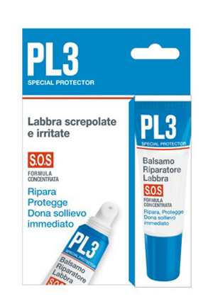 PL3 BALSAMO RIPARATORE LABBRA SOS CON ASTUCCIO 7,5 ML - Farmacia Nuova Dr.ssa Gabriella Catellani