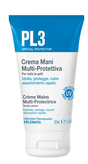 PL3 CREMA MANI MULTI PROTETTIVA 50 ML - Farmacia Nuova Dr.ssa Gabriella Catellani