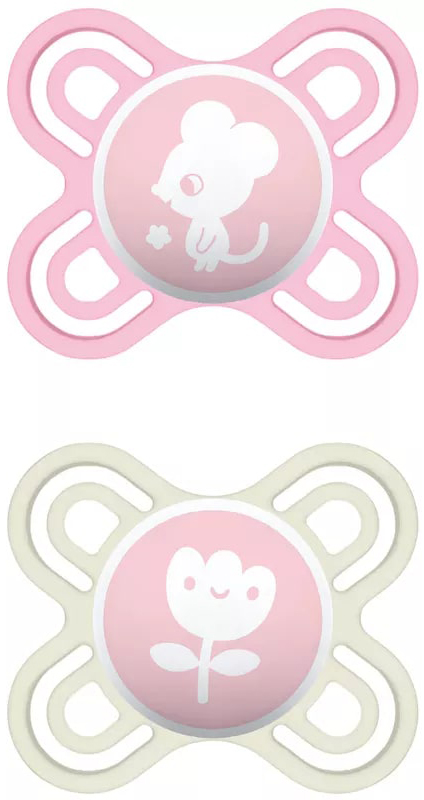 MAM SUCCHIETTO PERFECT START 0-2 MESI SILICONE SINGLE BOX FEMMINA - Farmacia Nuova Dr.ssa Gabriella Catellani