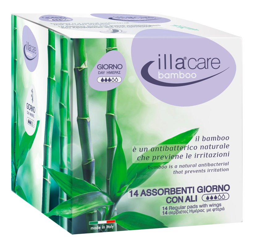 ILLA CARE BAMBOO ASSORBENTE GIORNO 14 PEZZI - Farmacia Nuova Dr.ssa Gabriella Catellani