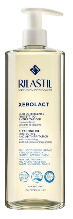 RILASTIL XEROLACT OLIO DETERGENTE 750 ML - Farmacia Nuova Dr.ssa Gabriella Catellani