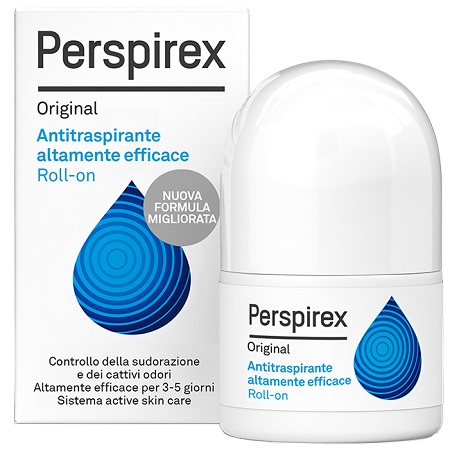 PERSPIREX ORIGINAL ANTITRASPIRANTE ROLL-ON DEODORANTE NUOVA FORMULA 20 ML - Farmacia Nuova Dr.ssa Gabriella Catellani