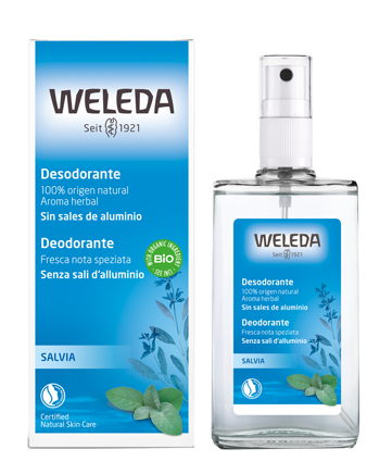 DEODORANTE SPRAY SALVIA 100 ML - Farmacia Nuova Dr.ssa Gabriella Catellani