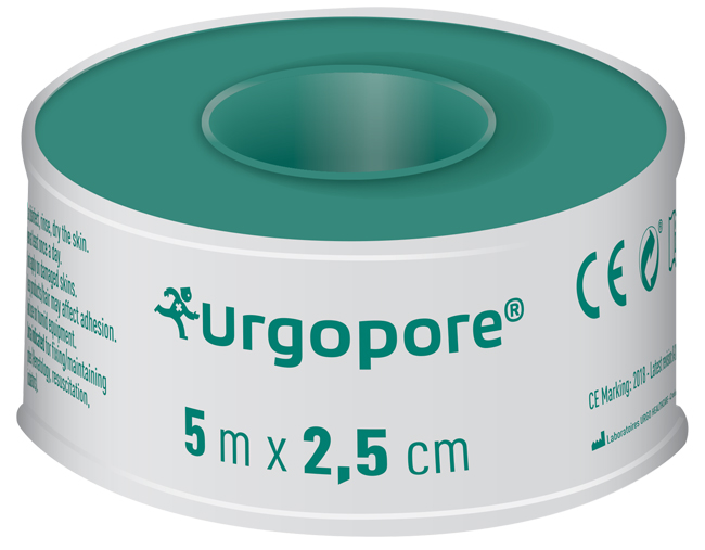 CEROTTO IN ROCCHETTO URGO URGOPORE 5 M X 2,5 CM - Farmacia Nuova Dr.ssa Gabriella Catellani