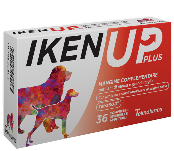 IKEN UP PLUS CANI MEDIA GRANDE TAGLIA SCATOLA 36 COMPRESSE - Farmacia Nuova Dr.ssa Gabriella Catellani