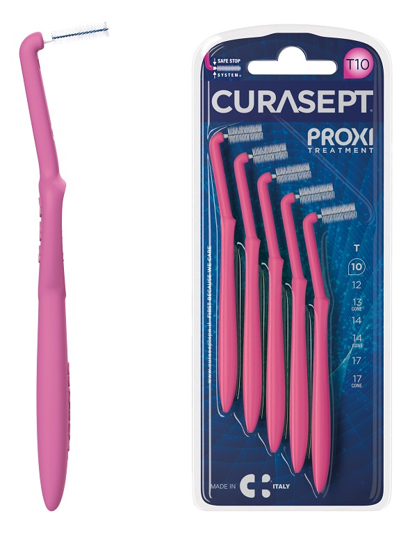 CURASEPT PROXI ANGLE T10 FUXIA 5 PEZZI - Farmacia Nuova Dr.ssa Gabriella Catellani