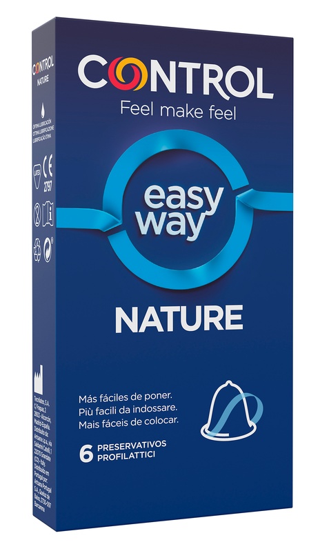 PROFILATTICO CONTROL EASY WAY NATURE 6 PEZZI - Farmacia Nuova Dr.ssa Gabriella Catellani