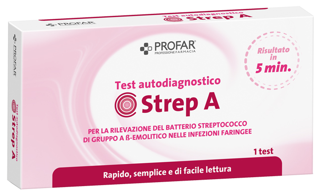 TEST STREPTOCOCCO PROFAR CON CASSETTA A POZZETTO 1 PEZZO - Farmacia Nuova Dr.ssa Gabriella Catellani