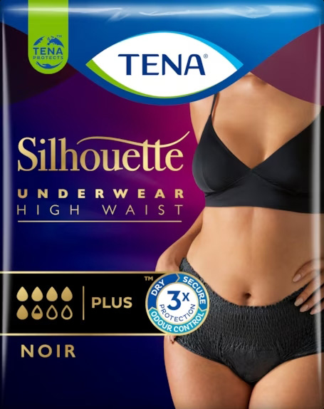 PANNOLONE A MUTANDINA ASSORBENTE TENA SILHOUETTE NOIR M VITA ALTA 9 PEZZI - Farmacia Nuova Dr.ssa Gabriella Catellani