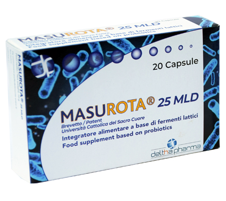 MASUROTA 25MLD 20 CAPSULE - Farmacia Nuova Dr.ssa Gabriella Catellani