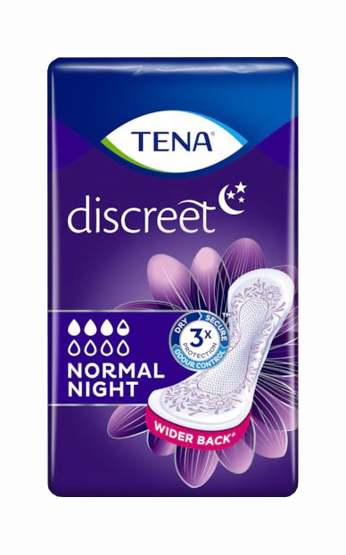 ASSORBENTE TENA DISCREET NORMAL NIGHT 10 PEZZI - Farmacia Nuova Dr.ssa Gabriella Catellani
