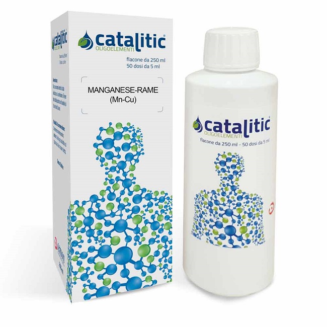 CATALITIC MANGANESE RAME MN-CU OLIGOELEMENTI 250 ML - Farmacia Nuova Dr.ssa Gabriella Catellani